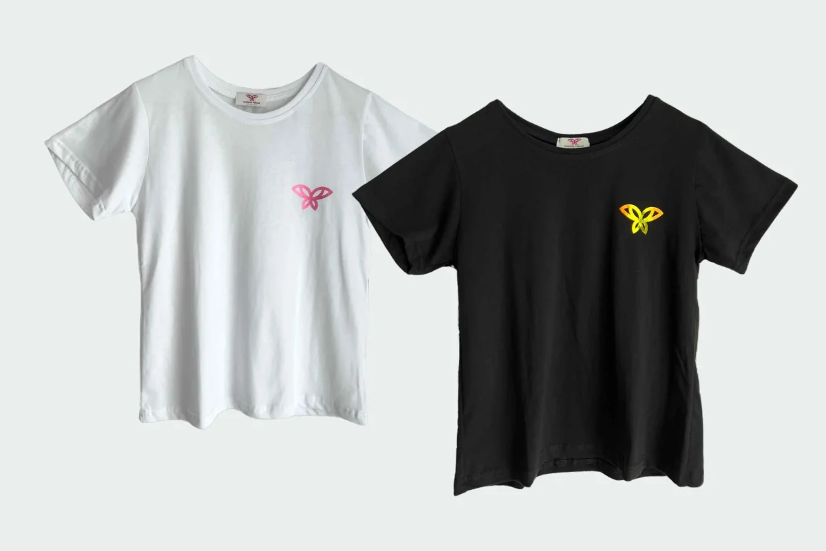 T-Shirt con stampa laminata - immagine 2