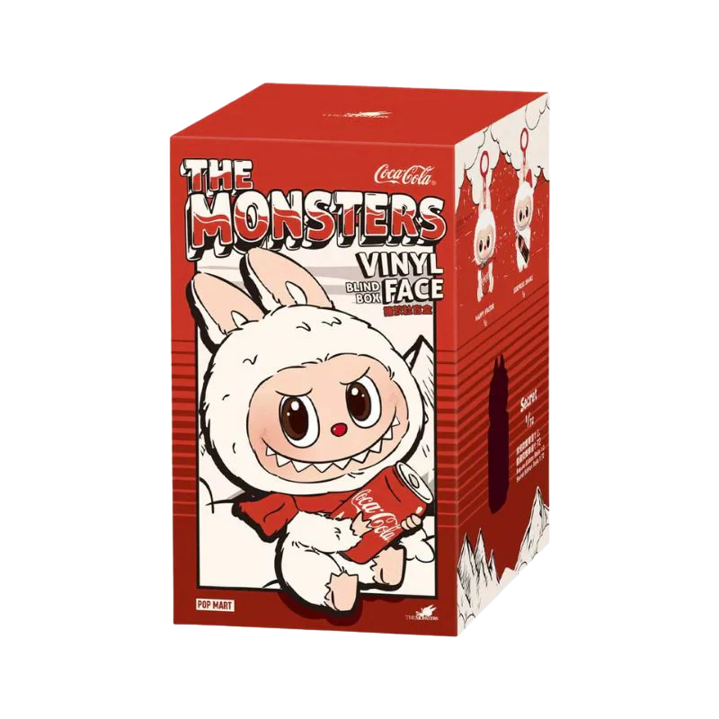 Pop Mart Labubu The Monsters Coca Cola Series Vinyl Face Single - immagine 2