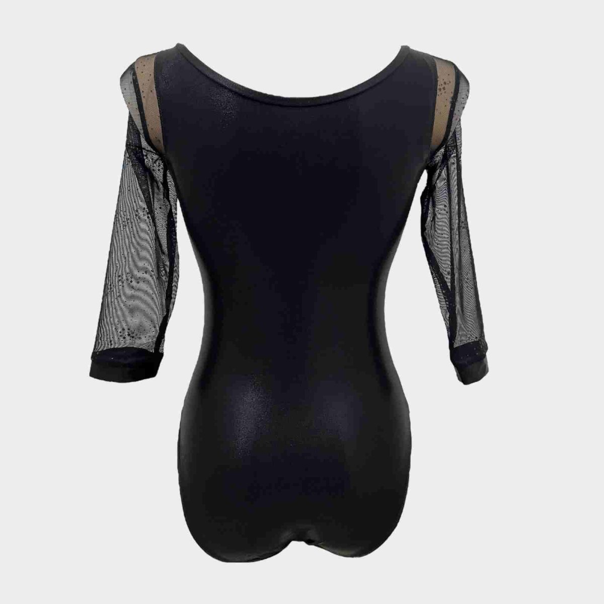 Body IRIS Manica 3/4 - Total Black - immagine 3