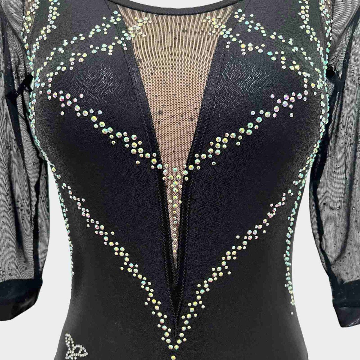 Body IRIS Manica 3/4 - Total Black - immagine 5