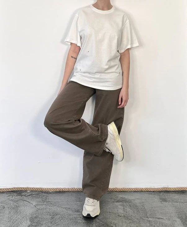 Jeans barrel Ivy fango - immagine 2