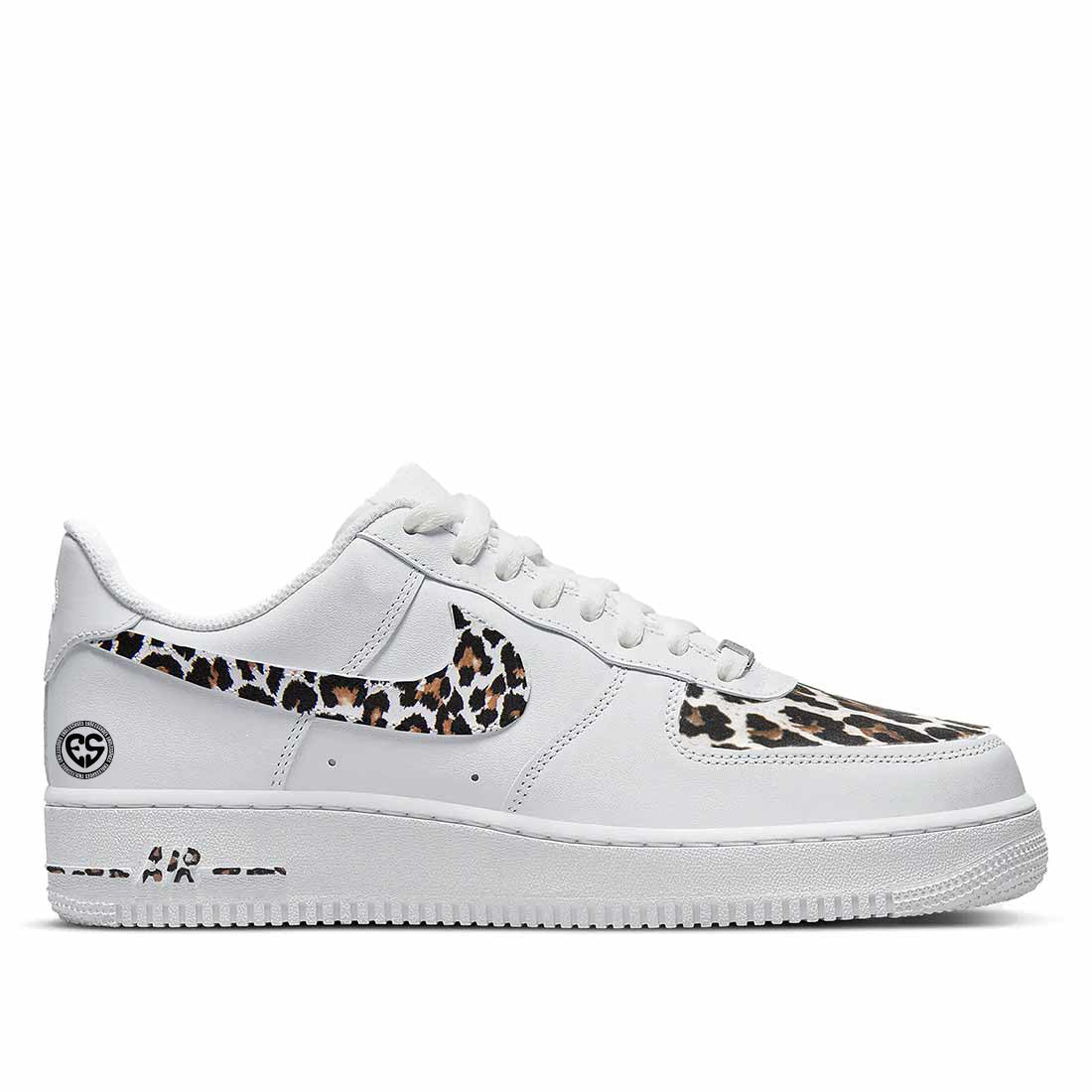 Nike AF1 Leopardate Bianco - immagine 2