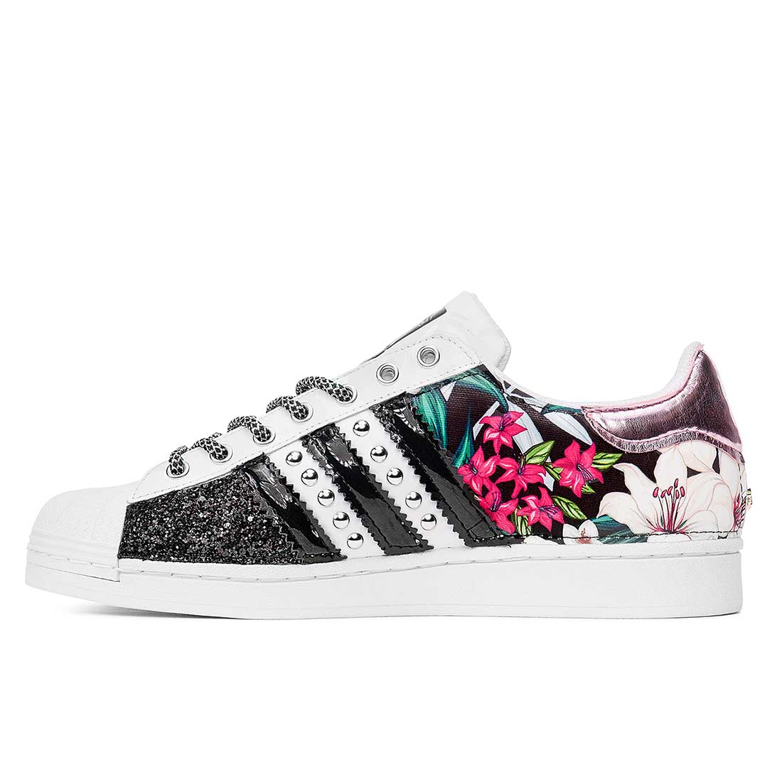 Adidas Superstar con i Fiori Rosa - immagine 4