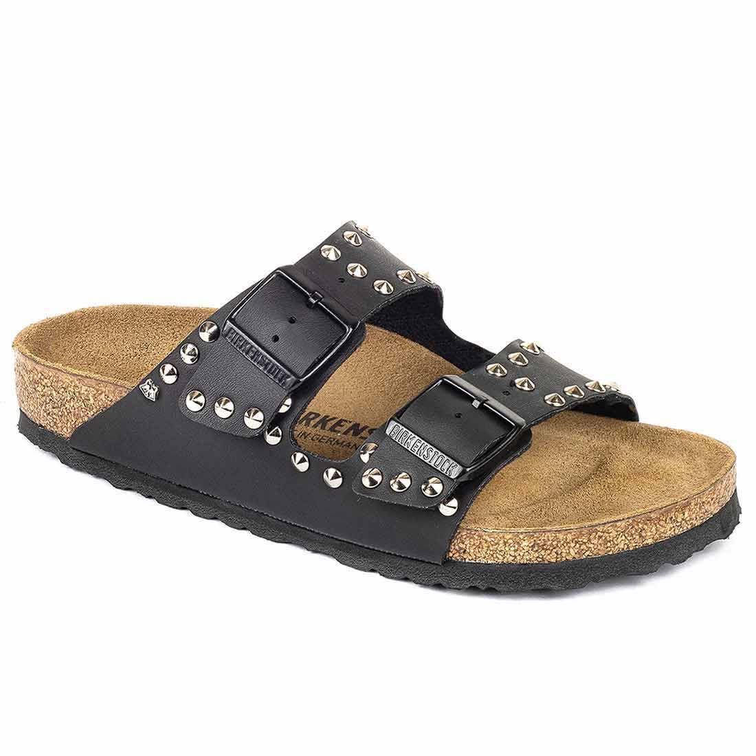 Personalizzazione Birkenstock Arizona con Borchie a cuneo - Nere - Outlet - immagine 5