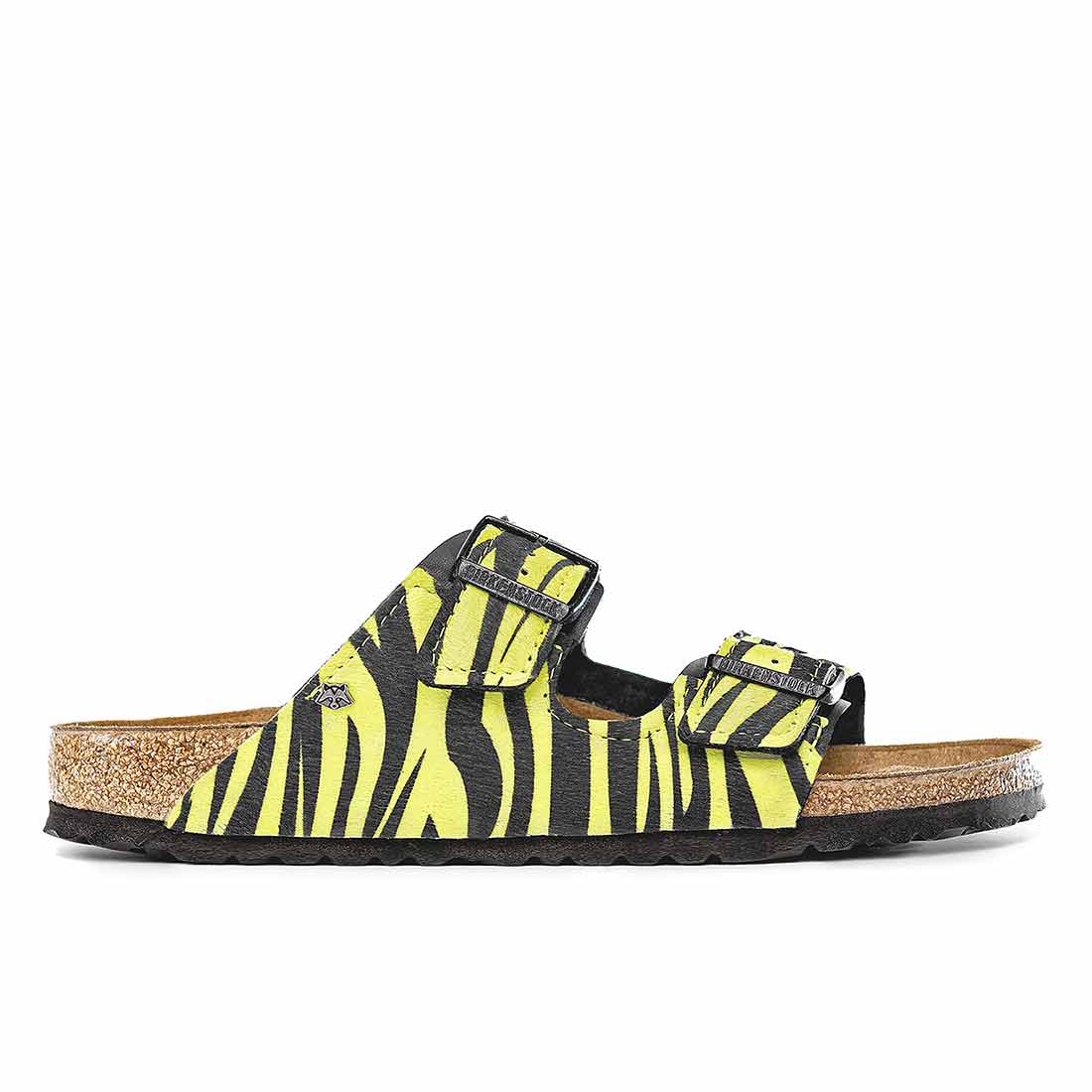 Personalizzazione Birkenstock Arizona Zebrate Giallo Fluo - Outlet - immagine 4
