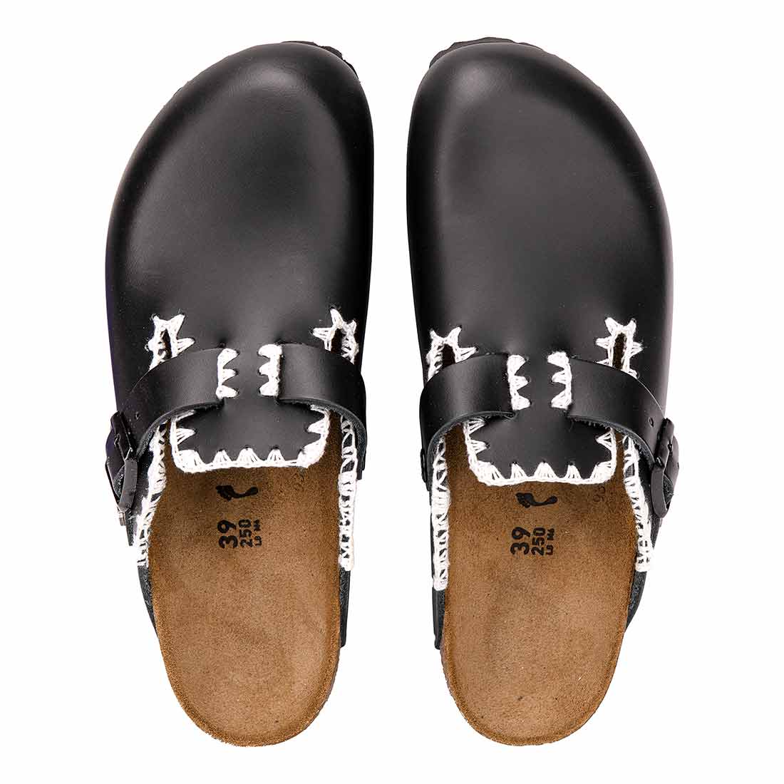 Personalizzazione Birkenstock Boston Crochet - Nere - immagine 2