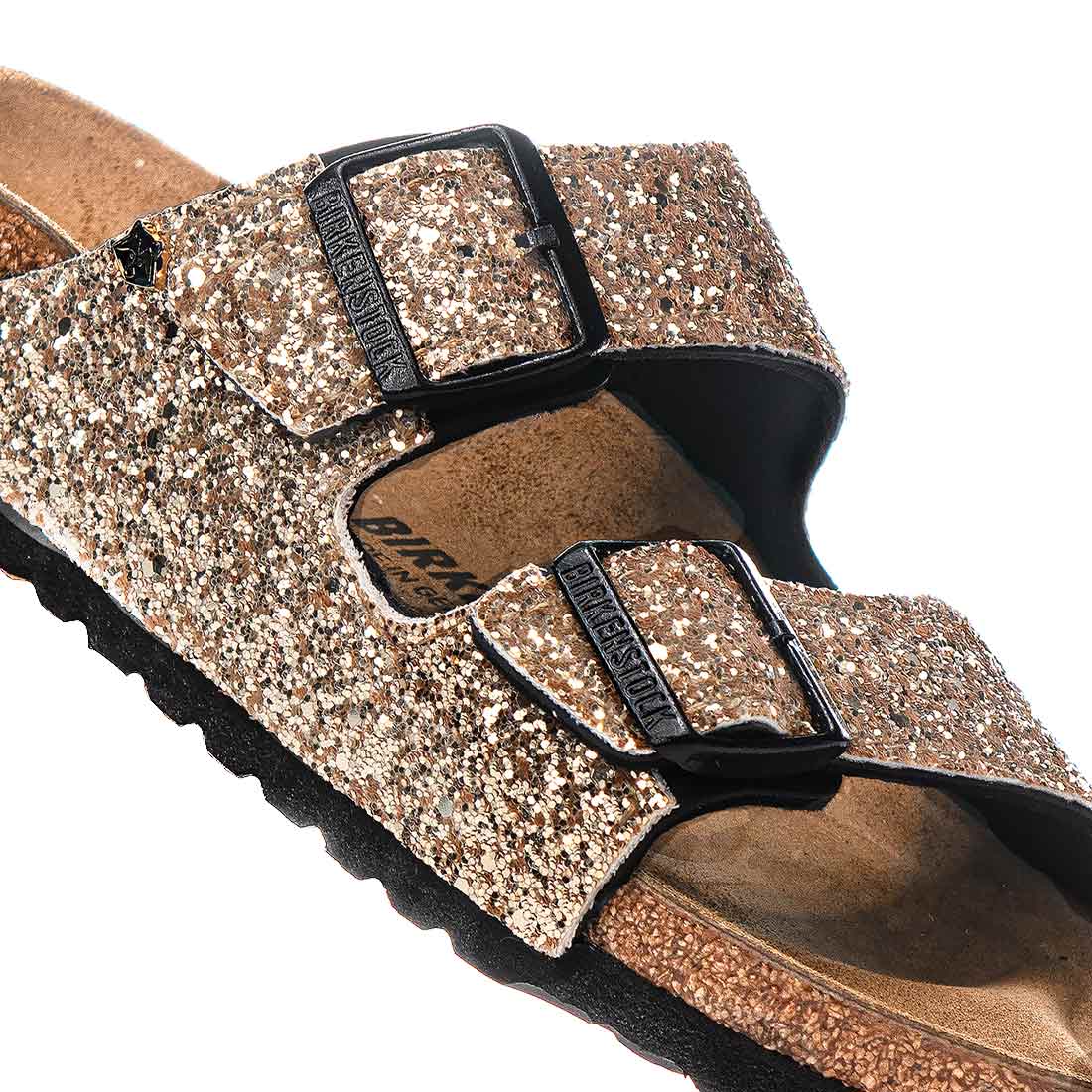 Personalizzazione Birkenstock Arizona Glitter Oro - Outlet - immagine 3