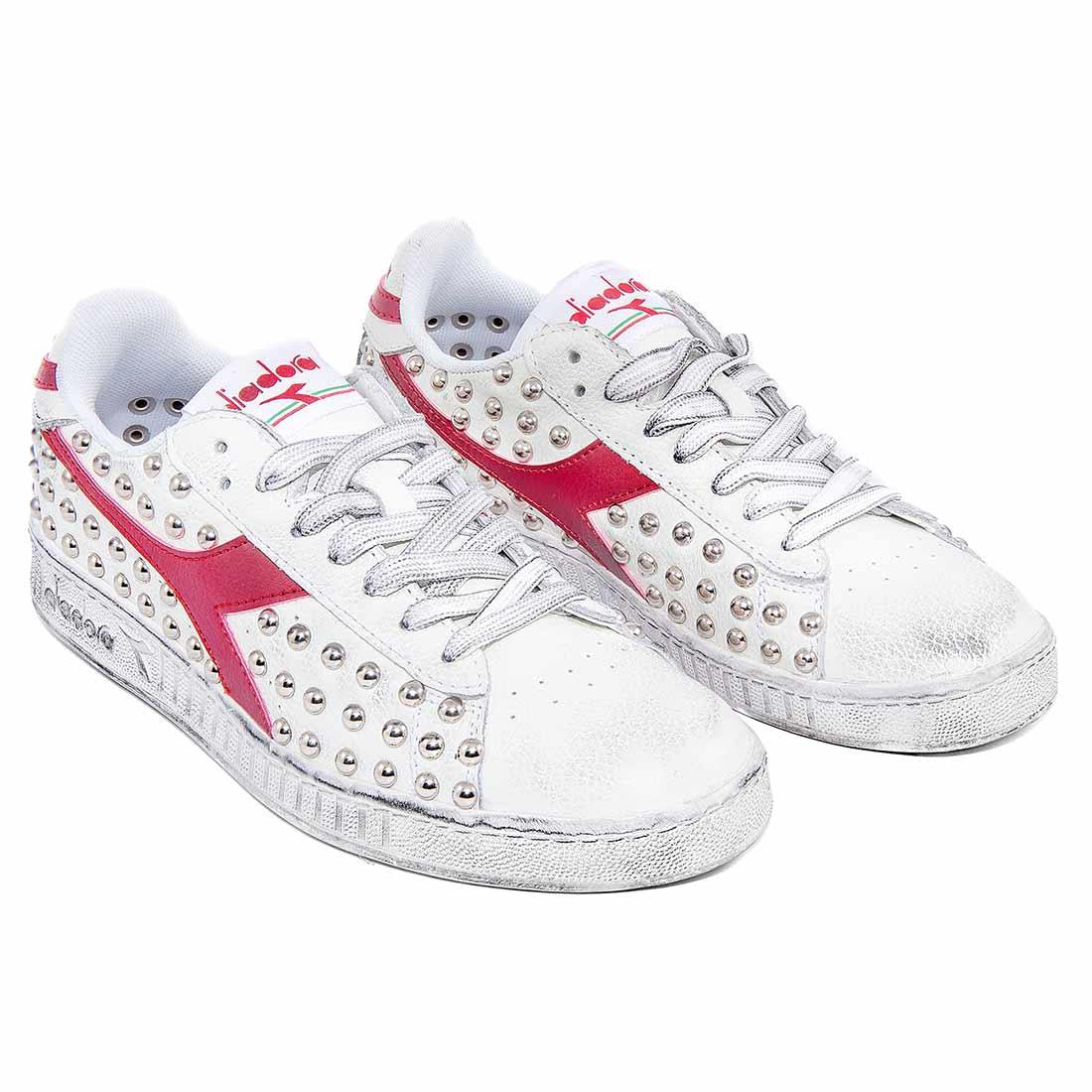 Diadora Game L Low con Borchie (Completamente Borchiate) - immagine 5