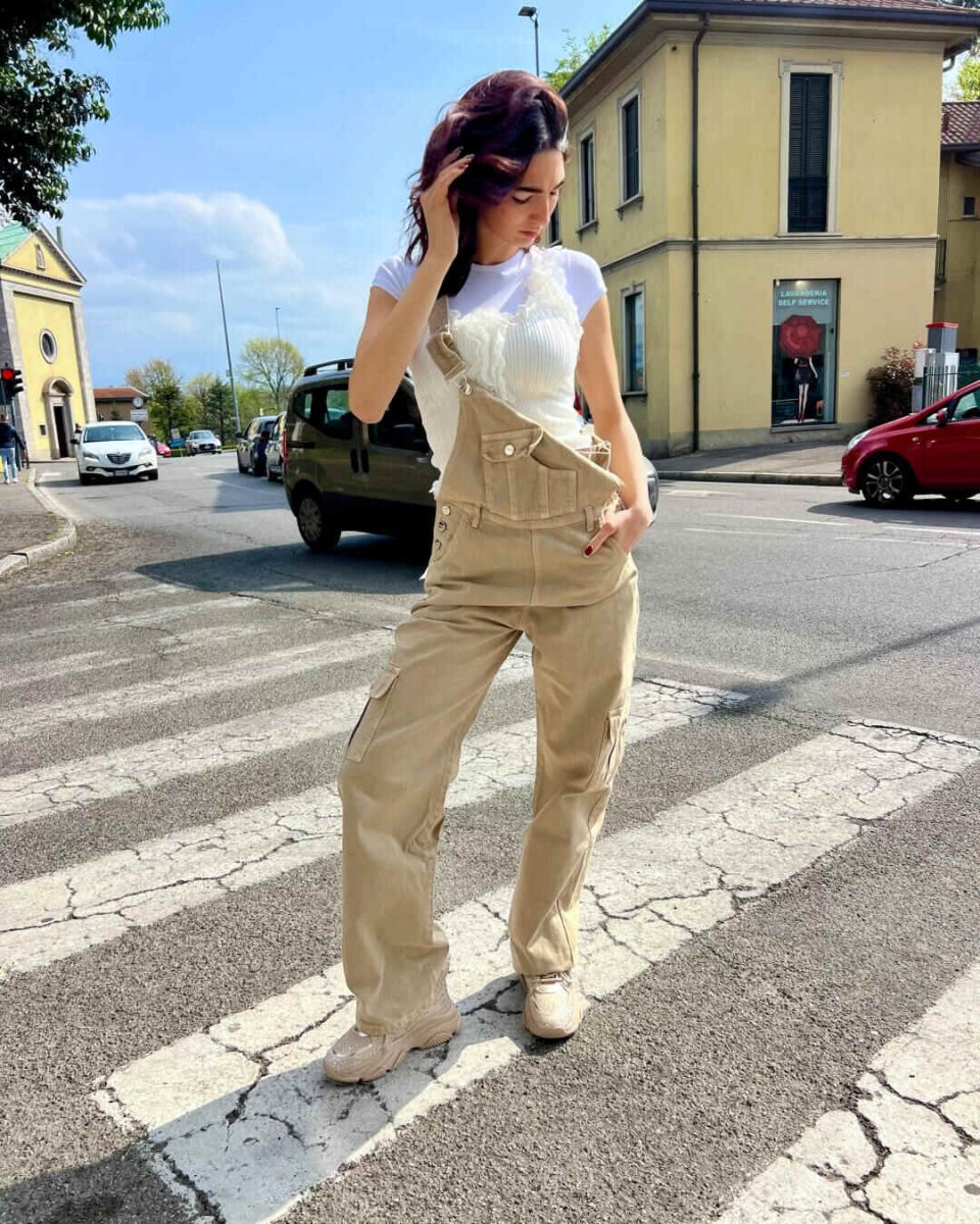Hinnominate Salopette lunga denim safari - immagine 5