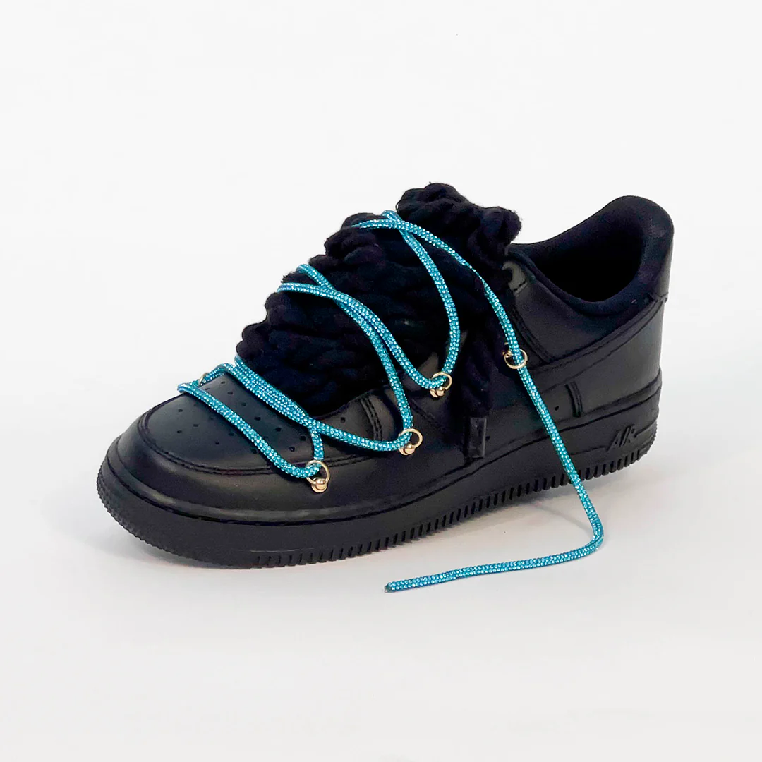 Air Force 1 Corda Laces Black Lantern Overlaces - immagine 3