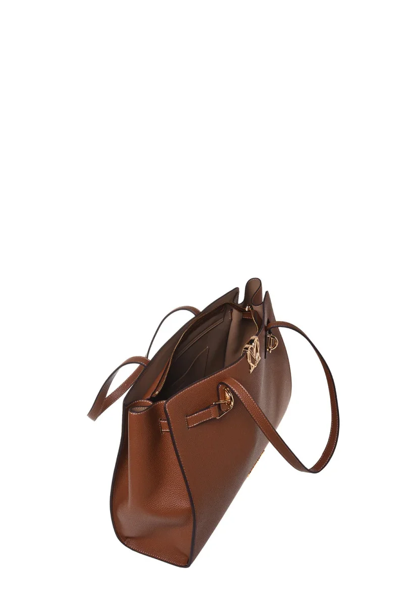 Grande borsa a mano con chiusura - immagine 8