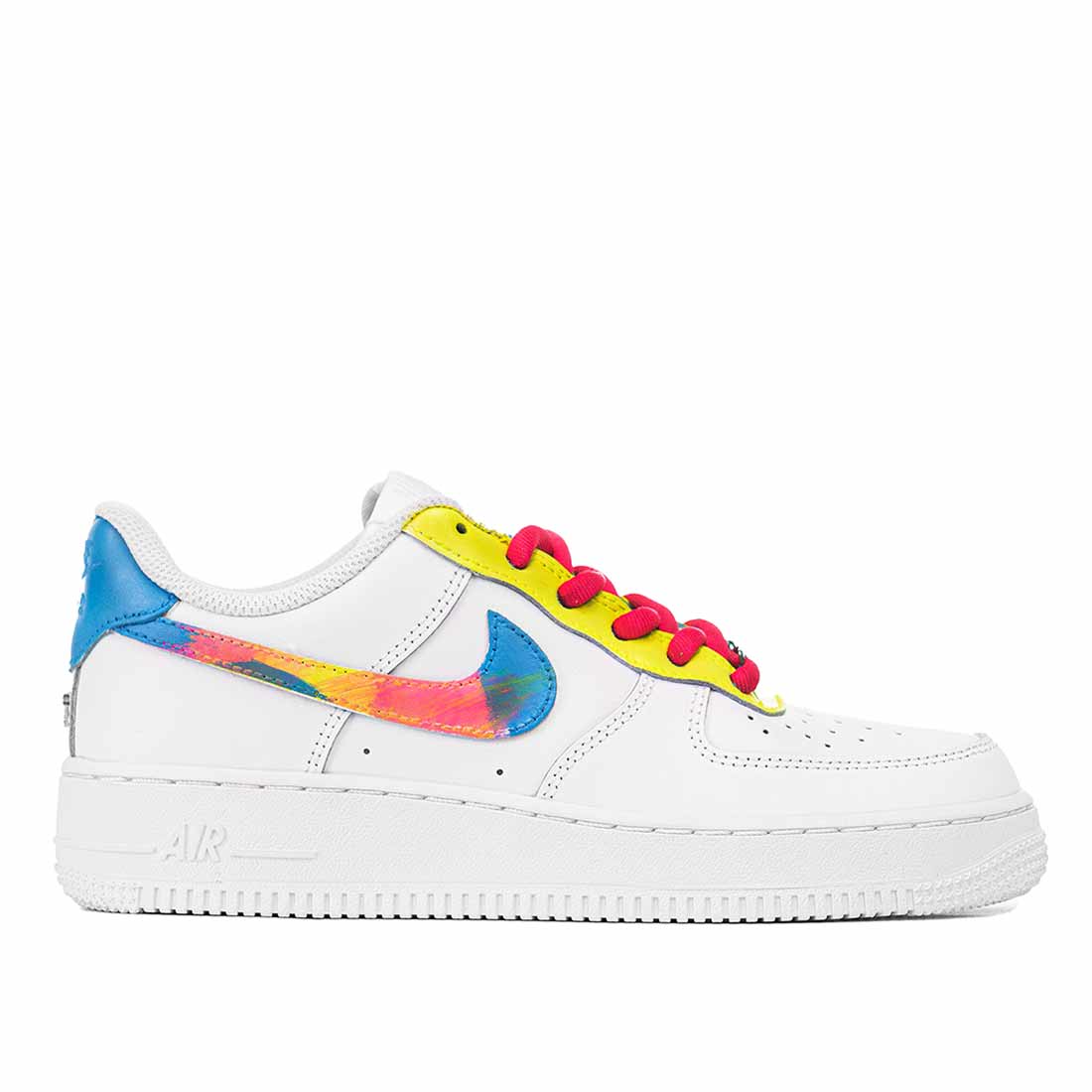Nike Air Force 1 giallo fluo e fucsia - Barbie - immagine 2