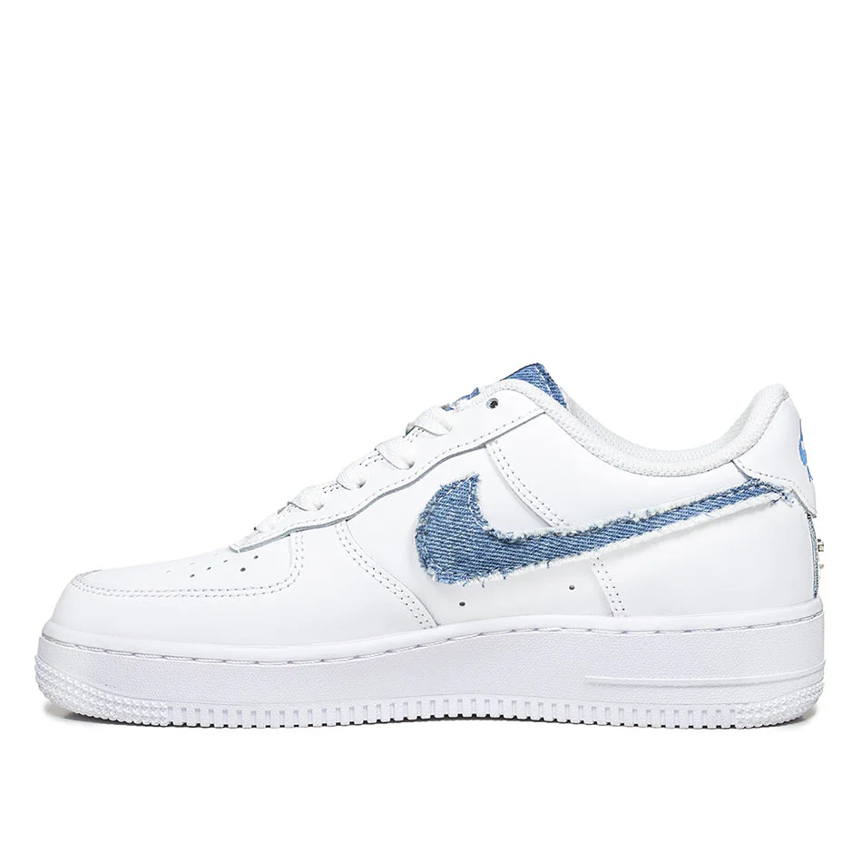 Nike Air Force 1 in Jeans Denim - Outlet - immagine 5