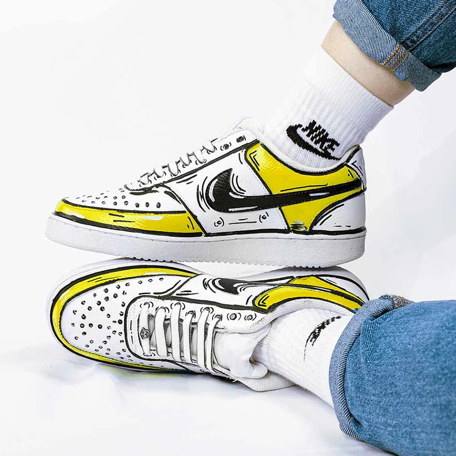 Nike Court - Cartoon Giallo - immagine 3