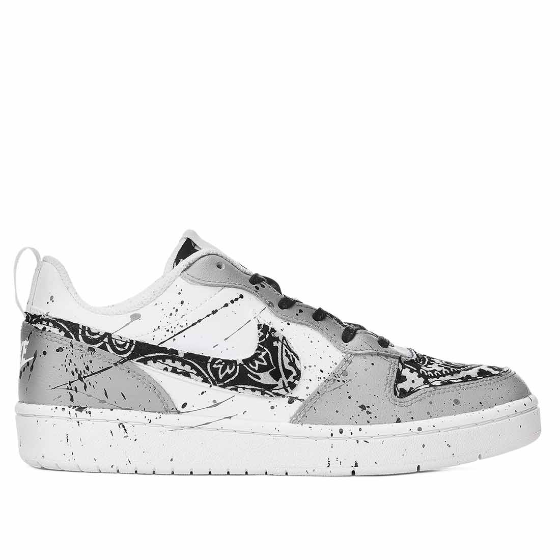 Nike Court con Bandane Bianco e Nero - immagine 2