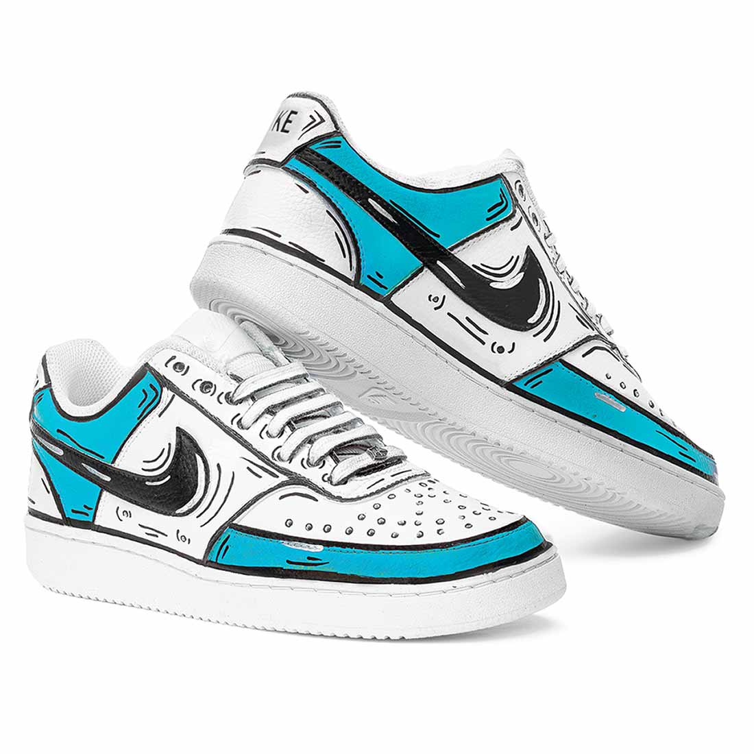 Nike Court - Cartoon Azzurro - immagine 4