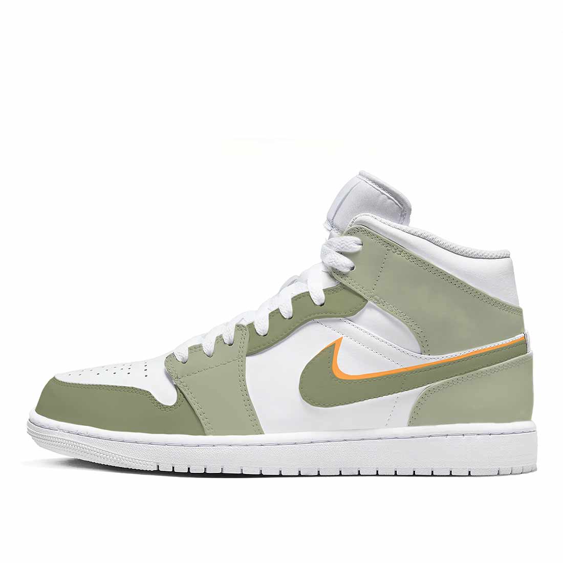 Nike Air Jordan Verde Arancio - immagine 3