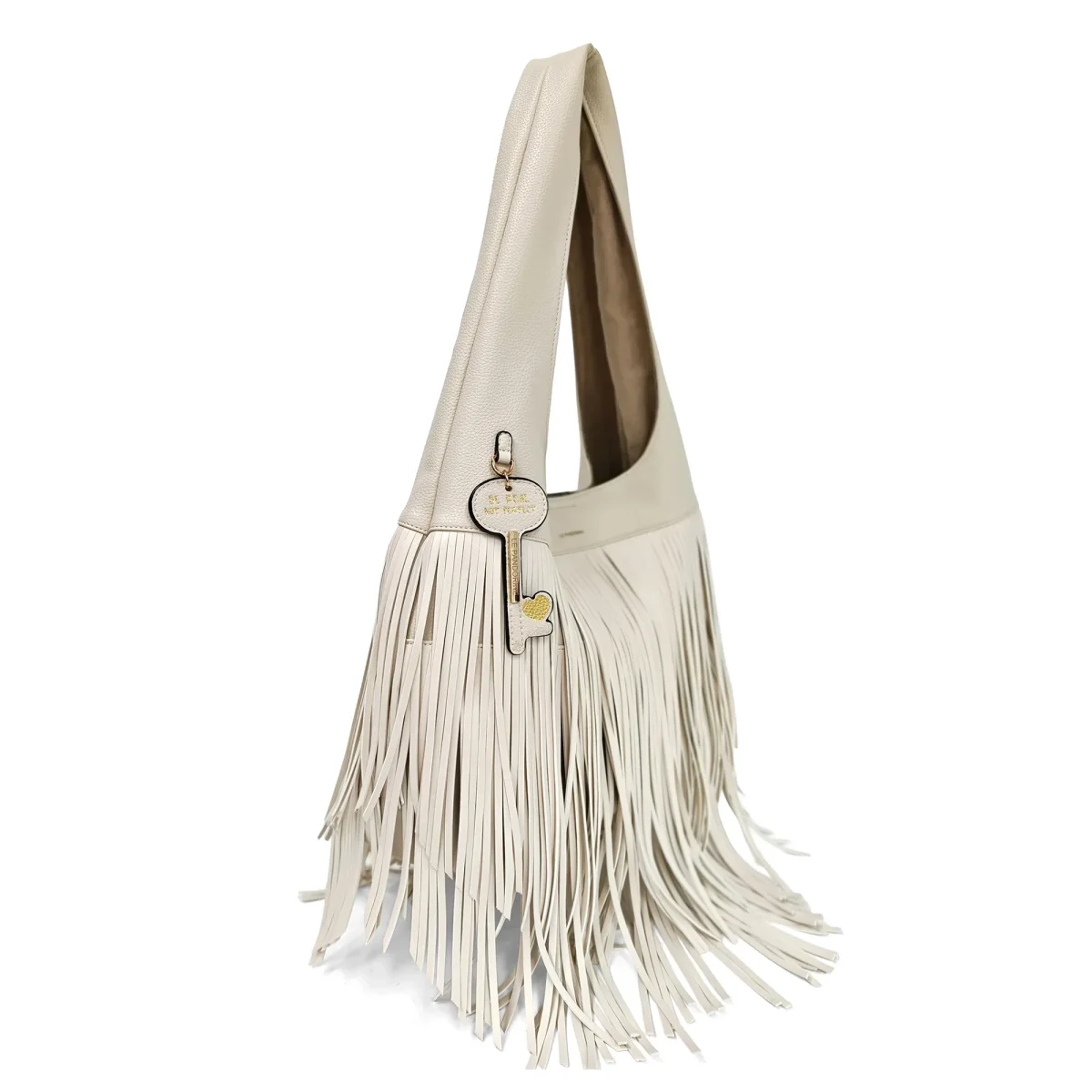 Borsa Fringe a spalla con frange - immagine 3