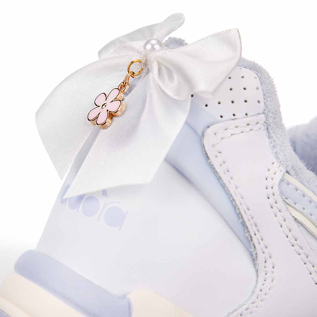Diadora Lilla con Pizzo e Fiocchetti - Outlet - immagine 4