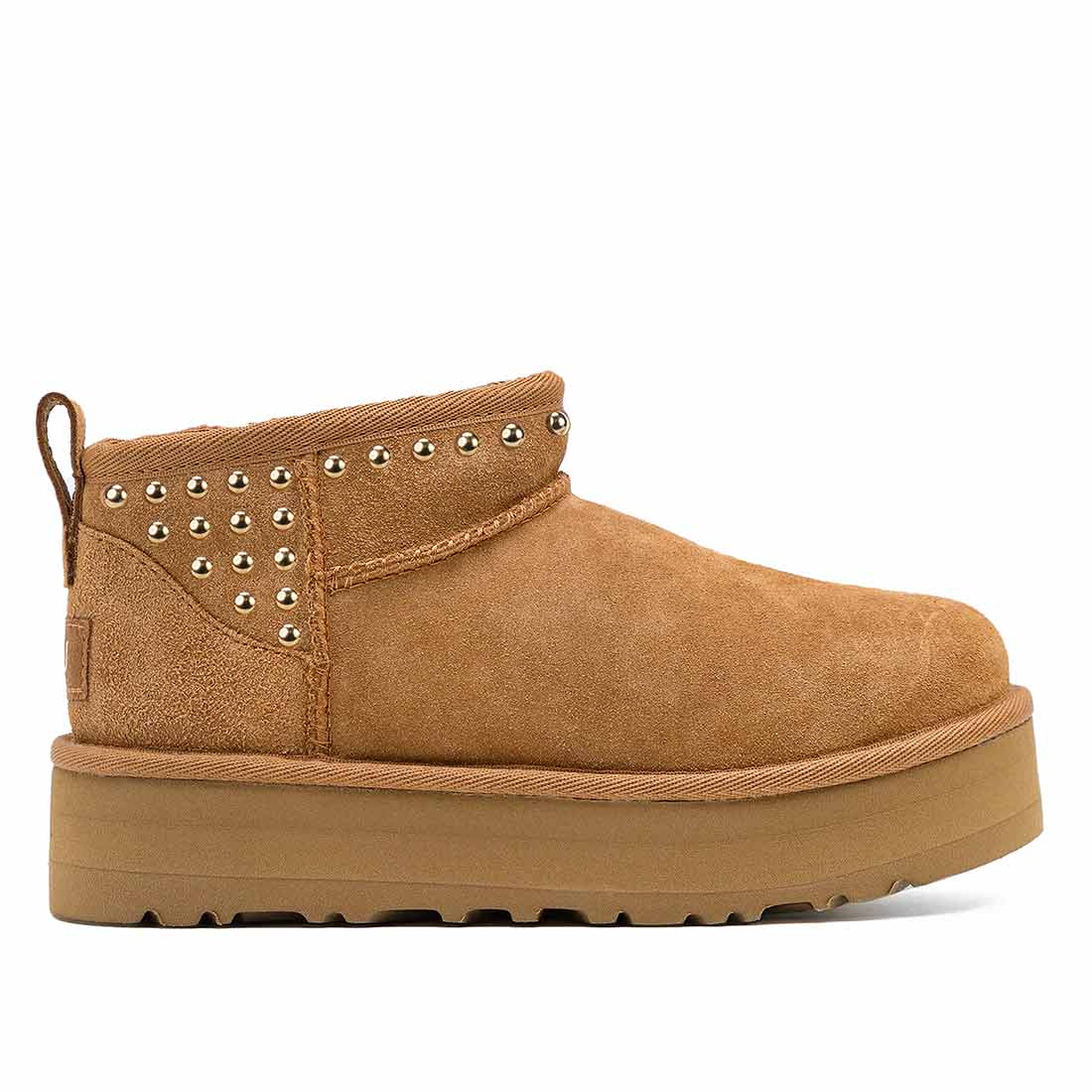 Personalizzazione UGG Ultra Mini Platform - Borchie Tonde Oro - immagine 2