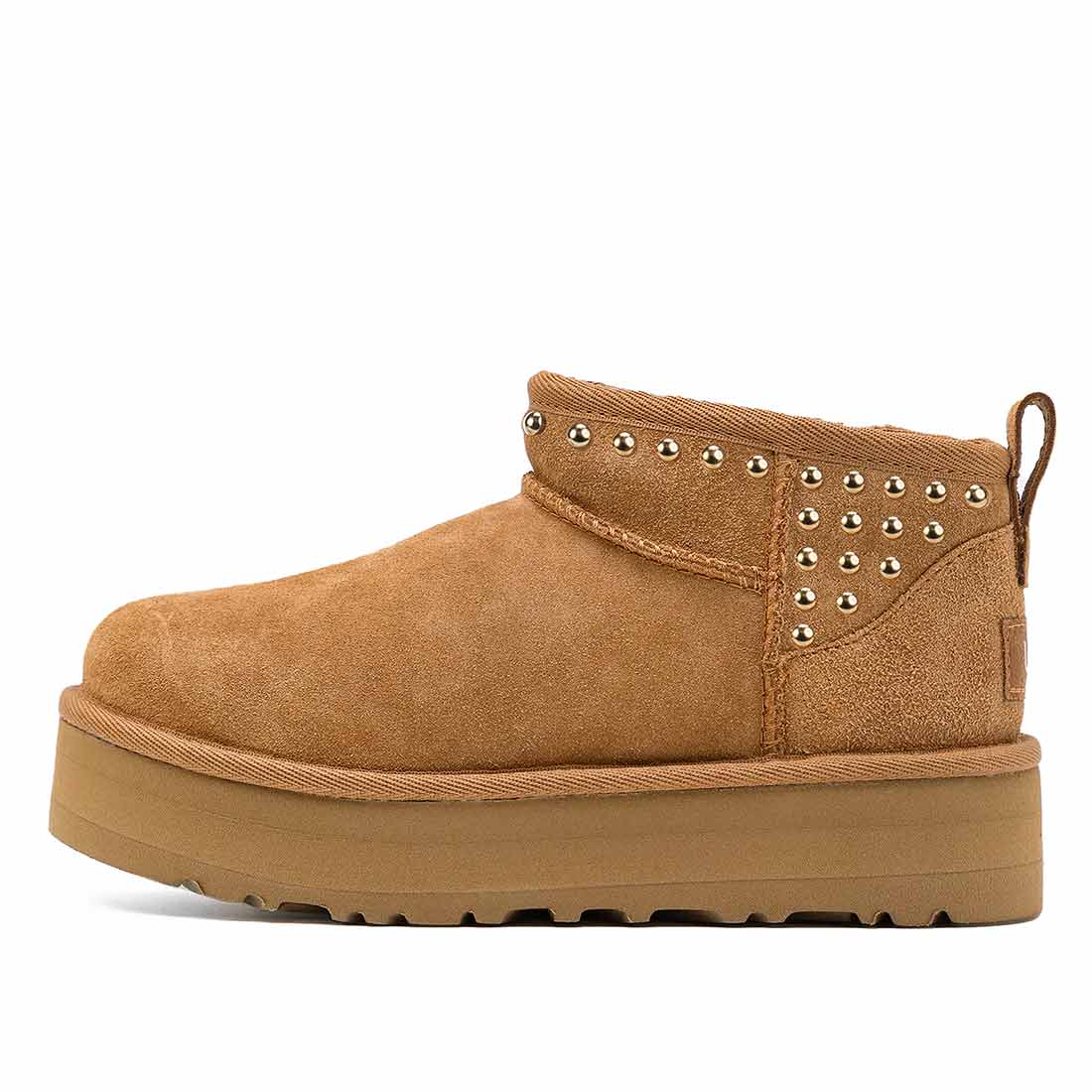 Personalizzazione UGG Ultra Mini Platform - Borchie Tonde Oro - immagine 3