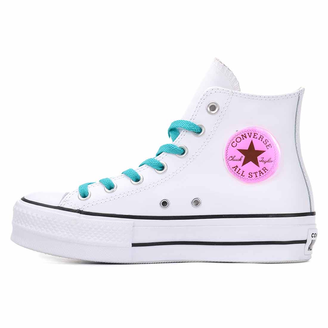 Converse All Star Platform con Cuori Colorati - immagine 4