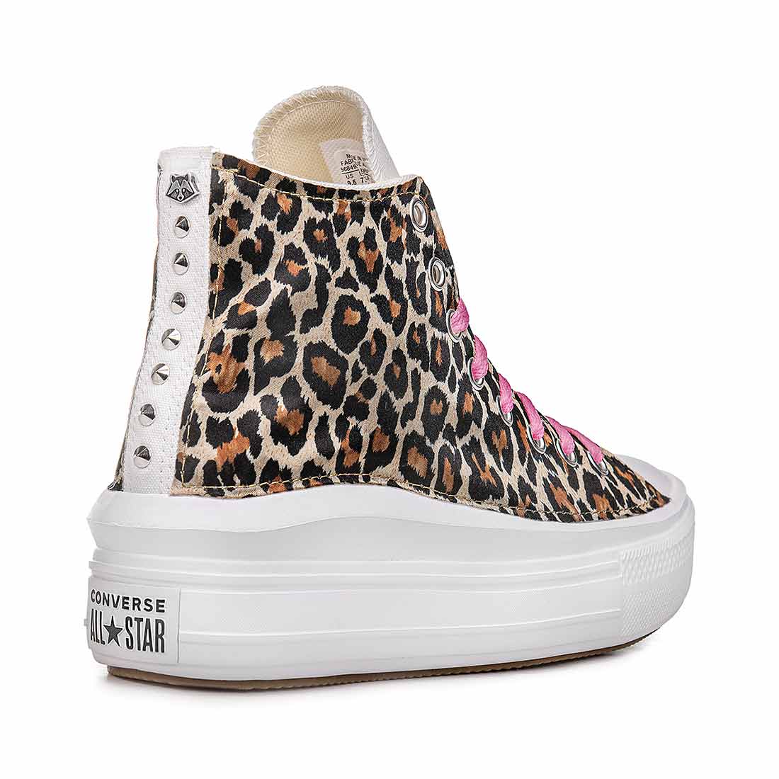 Converse All Star Move Leopardate - Lacci Rosa - immagine 5