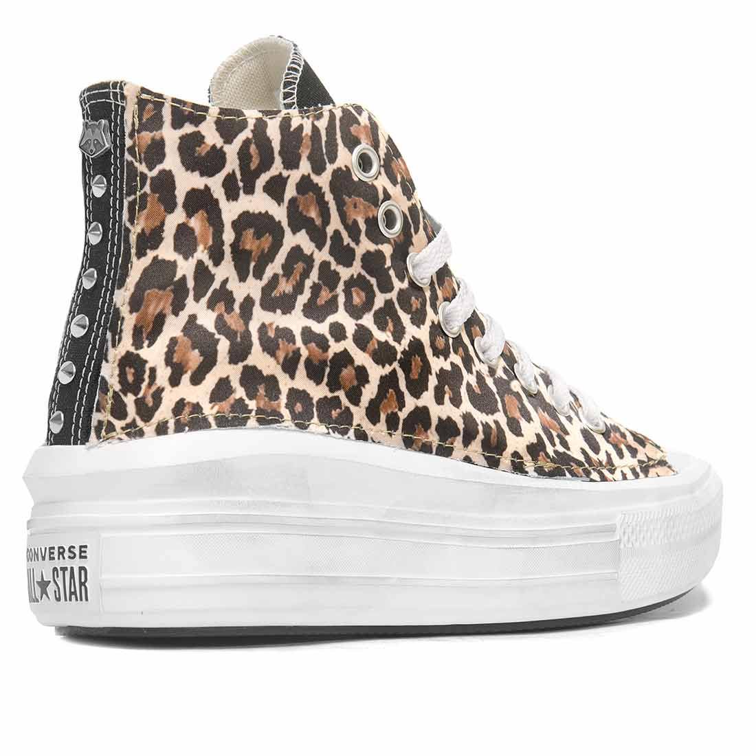 Converse All Star Move Leopardate - immagine 4