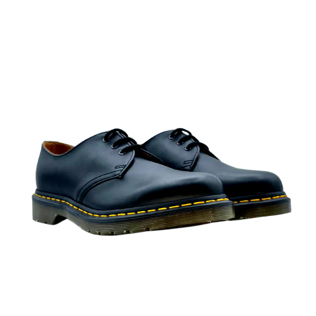 Dr Martens 1461 nappa black - immagine 3