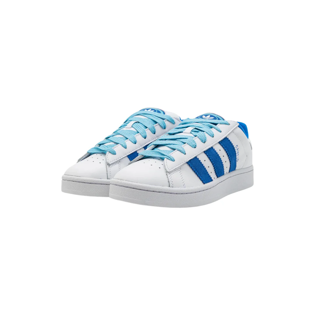 ADIDAS CAMPUS 00S PELLE BIANCA/BLU - immagine 3