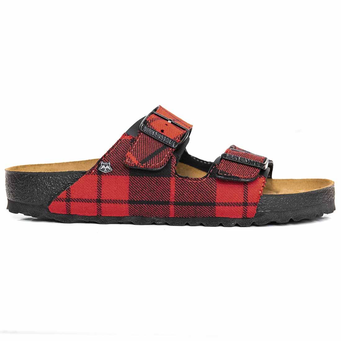 Personalizzazione Birkenstock Arizona Tartan scozzese - Rosso - Outlet - immagine 3