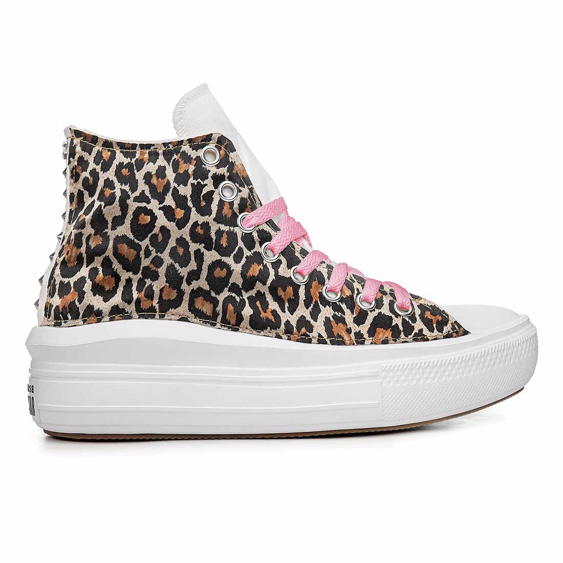 Converse All Star Move Leopardate - Lacci Rosa - immagine 2