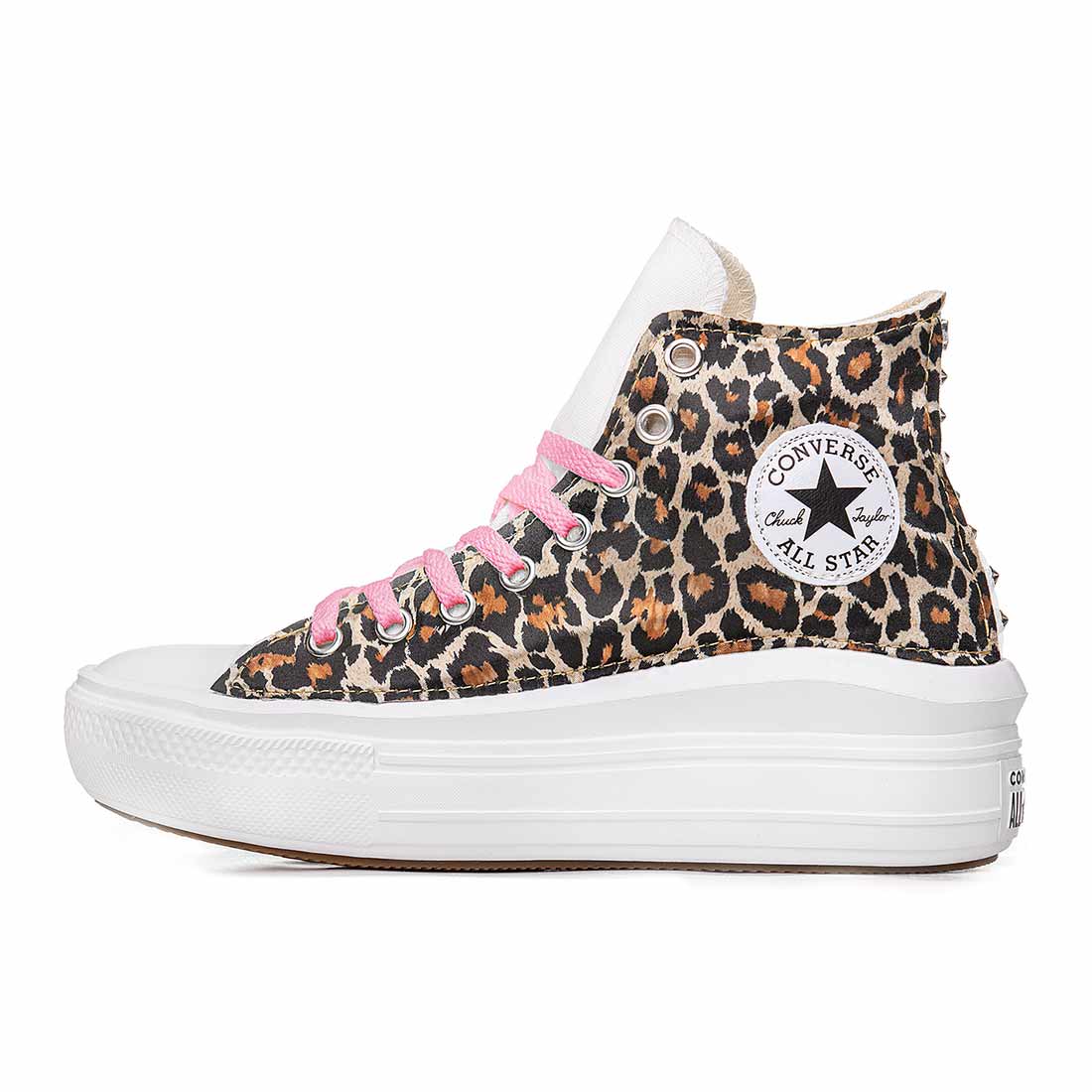 Converse All Star Move Leopardate - Lacci Rosa - immagine 4