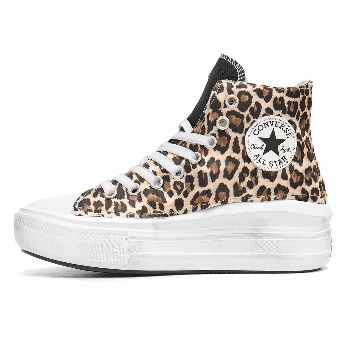 Converse All Star Move Leopardate - immagine 3