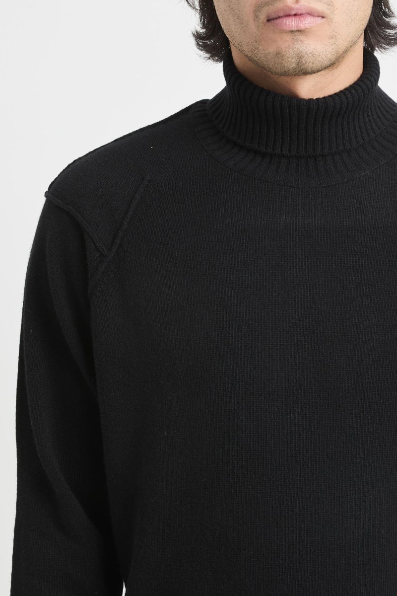Maglia collo alto lambswool - immagine 3
