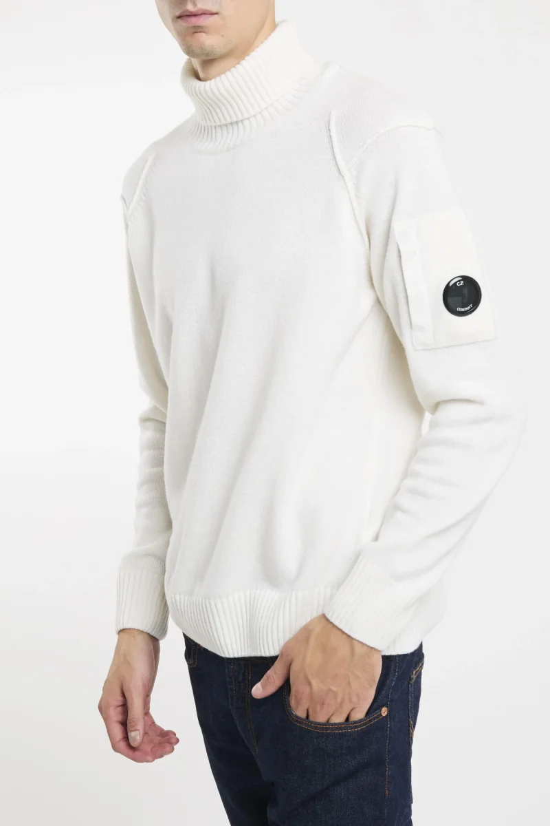 Maglia collo alto lambswool - immagine 4