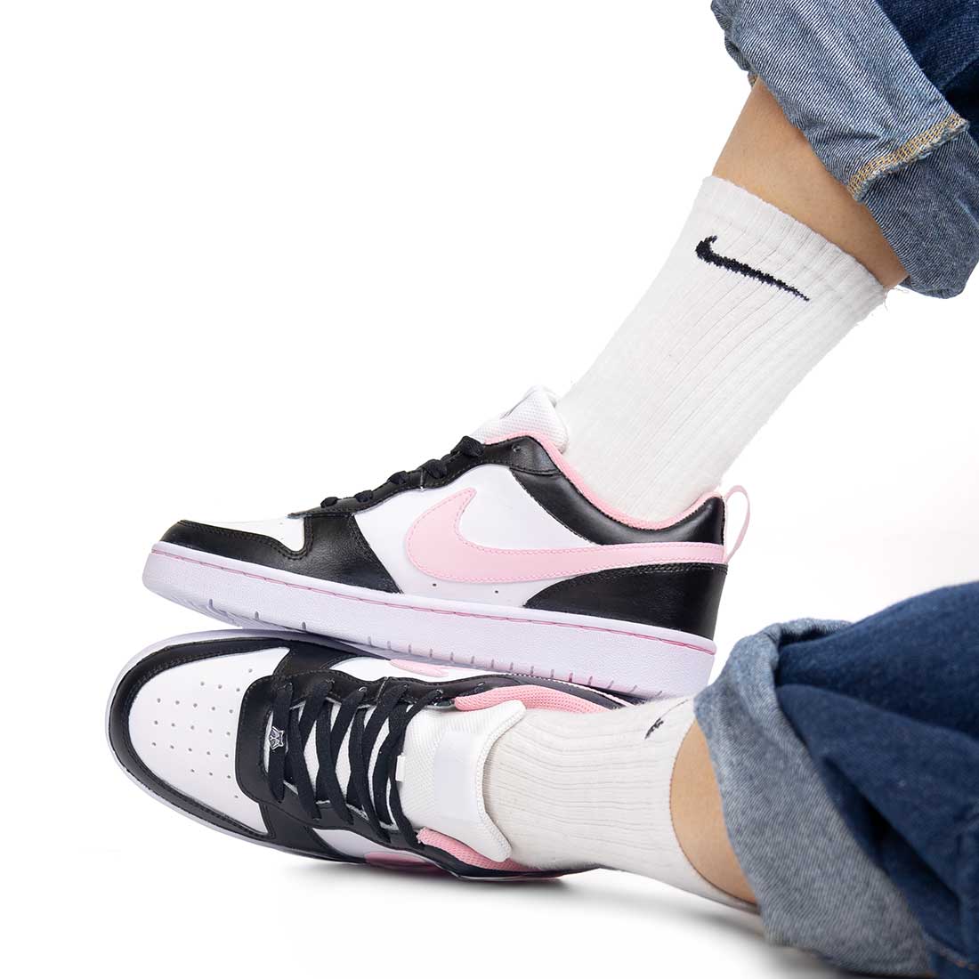 Nike Court - Colori Rosa e Nero - immagine 6
