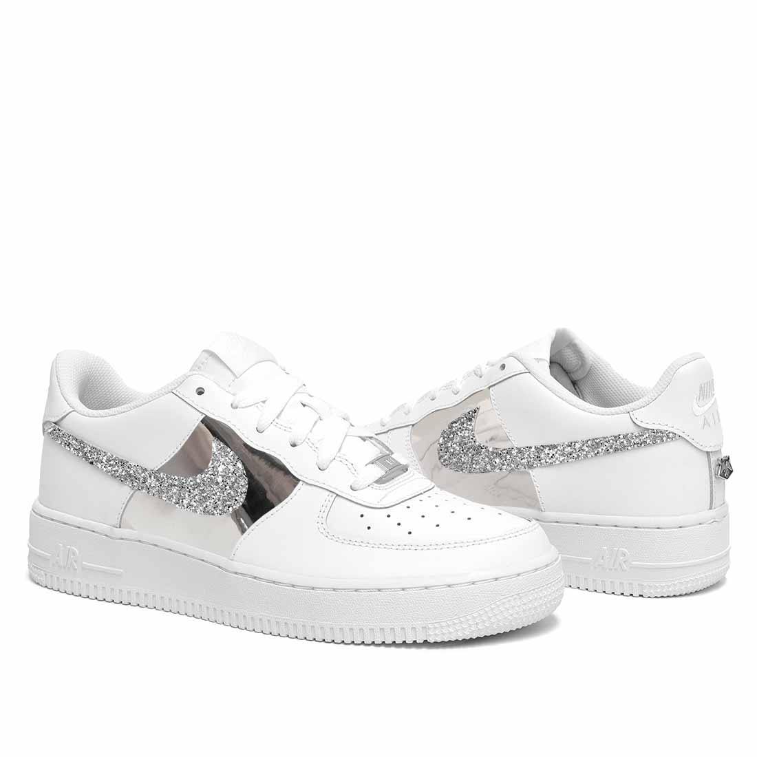 Nike AF1 Brillantini Argento - immagine 3