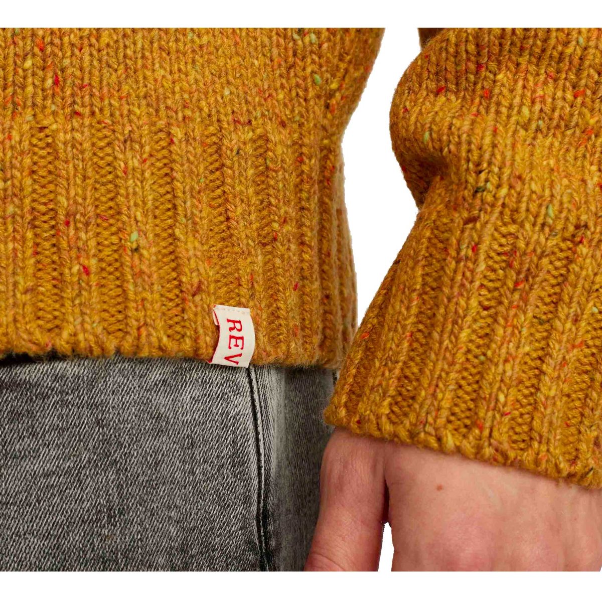 Maglione Girocollo Bottonato - immagine 4
