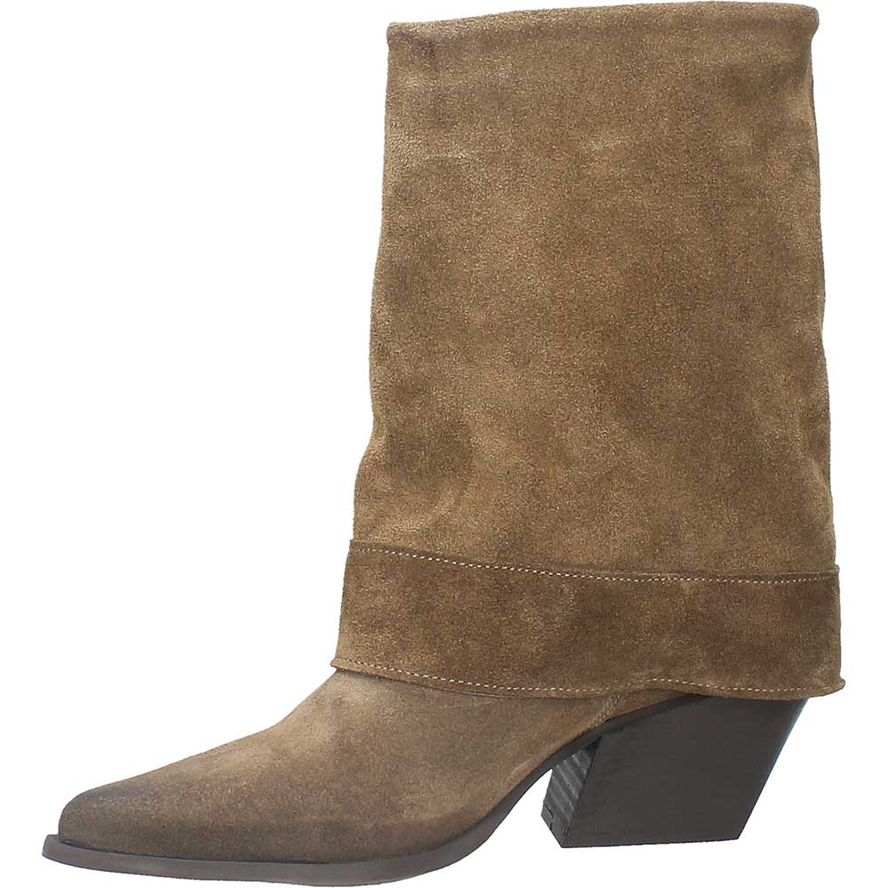 Texano Vanessa taupe con fibbia oro - immagine 6